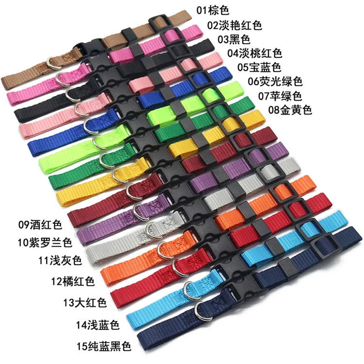 Wholesale Soft Nylon Adjustable Breakaway Safety Collar