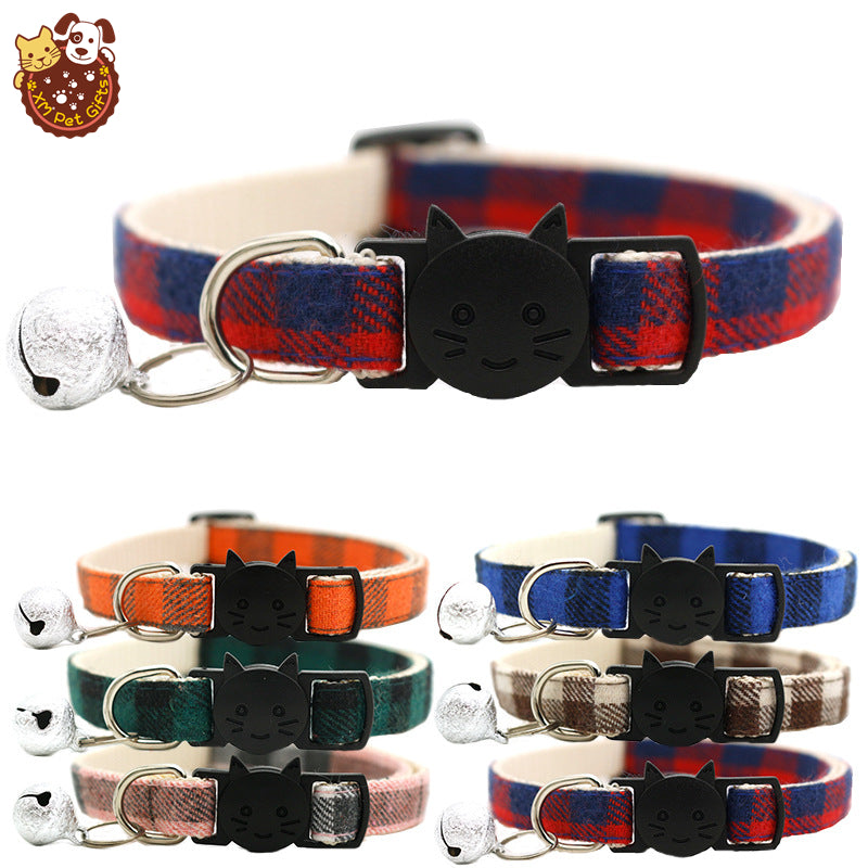 Nylon Cat Dog Collar With Bell