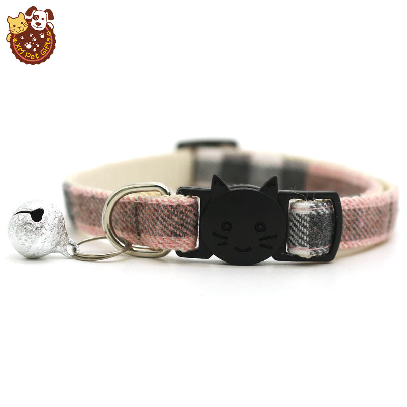 Nylon Cat Dog Collar With Bell