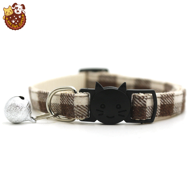 Nylon Cat Dog Collar With Bell