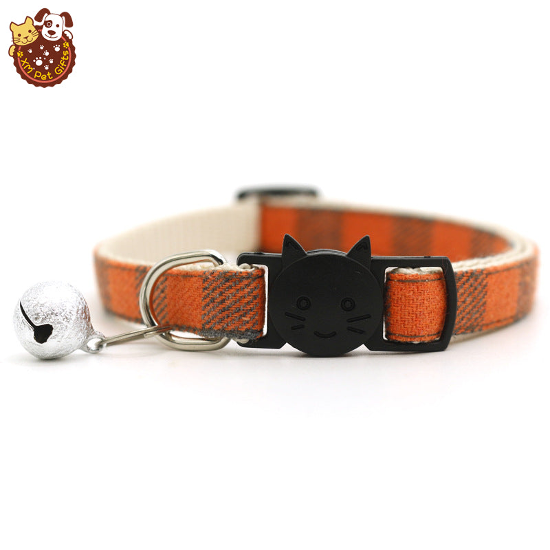 Nylon Cat Dog Collar With Bell