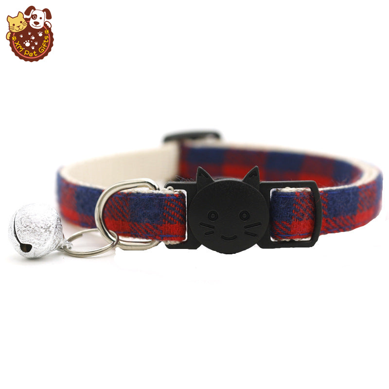 Nylon Cat Dog Collar With Bell